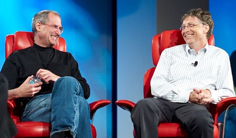 Microsoft co-founder Bill Gates once said he was never in Steve Jobs's league 